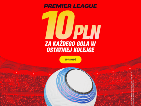 DOŁĄCZ DO SUPERBET I WYGRAJ 10 PLN ZA KAŻDEGO GOLA W OSTATNIEJ KOLEJCE PREMIER