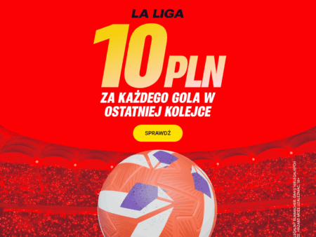 DOŁĄCZ DO SUPERBET I WYGRAJ 10 PLN ZA KAŻDEGO GOLA W OSTATNIEJ KOLEJCE LA LIGA