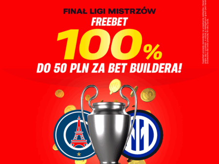 ZBUDUJ SWÓJ ZAKŁAD NA FINAŁ LIGI MISTRZÓW I ZGARNIJ DO 50 PLN!