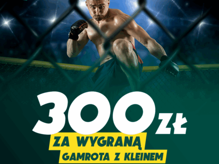 300 ZŁ ZA WYGRANĄ GAMROTA Z KLEINEM