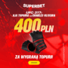 400 PLN za zwycięstwo Ilii Topurii w walce z Charlesem Oliveirą na gali UFC 317