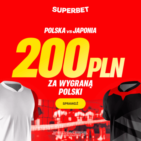 200 PLN za zwycięstwo Polski w meczu z Japonią w siatkarskiej Lidze Narodów