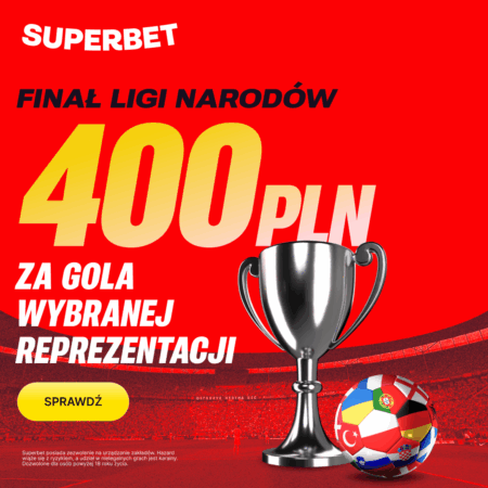 Kurs 200 na gola wybranej drużyny w meczu Portugalia – Hiszpania w finale Ligi Narodów