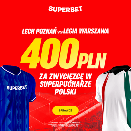 400 PLN za zwycięzcę w Superpucharze Polski