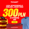 Bonus 300 PLN za zwycięstwo Jagiellonii Białystok w meczu z Dinamo City Tirana