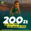 200 ZŁ, JEŚLI PATEC POBIJE SWÓJ REKORD NA 400M
