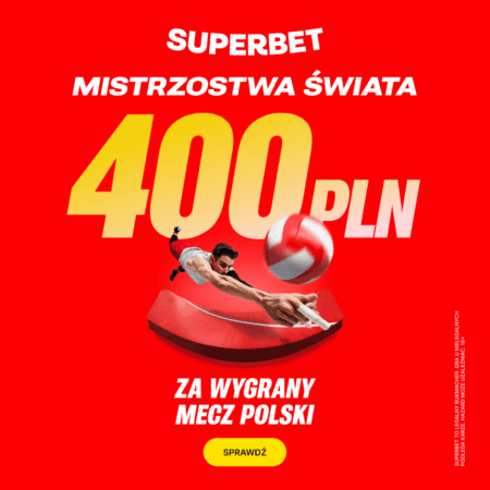 400 PLN za zwycięstwo Polski w meczu z Włochami w półfinale Mistrzostw Świata w siatkówce mężczyzn