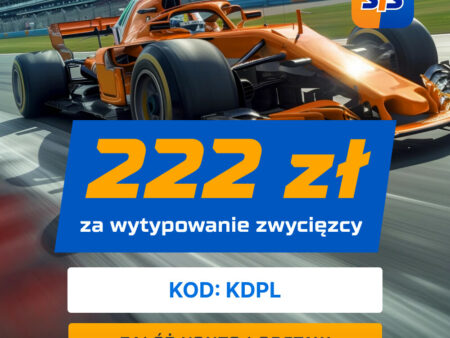 🏁 MEGA BONUS DLA FANÓW F1! 660 PLN + 222 PLN na Grand Prix USA! 🏎️💨