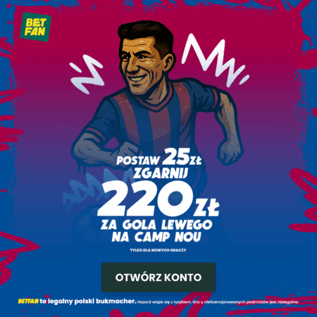 Lewy strzeli? Kurs 10.0 na gola Lewandowskiego i 220 zł do wygrania!