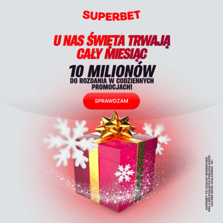 🚨 GRUDZIEŃ 10 000 000 PLN! Superbet Rozdaje Miliony w Kalendarzu Adwentowym