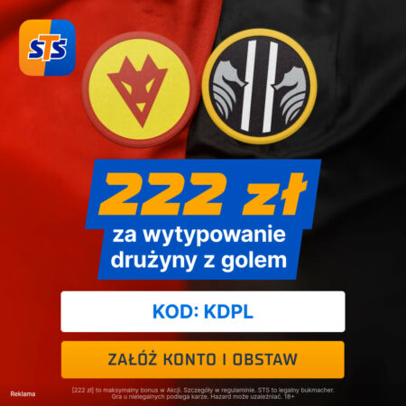STS: Pakiet 660 PLN + 222 PLN na start! Kod KDPL na hity Premier League!