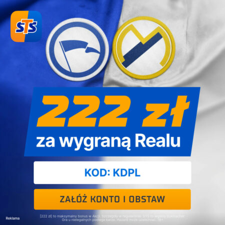 STS Bonus 660+222 PLN! Kod KDPL na Alavés – Real La Liga
