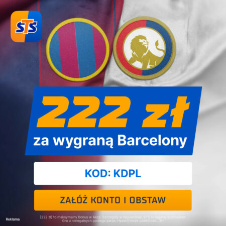 ⚽ Odbierz 660 PLN + Ekstra 222 PLN na Start w STS! Kod KDPL na Mecz FC Barcelona – Osasuna!