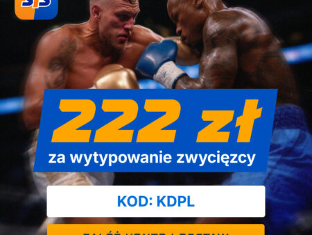 STS Bonus 660+222 PLN! Kod KDPL na Paul vs Joshua