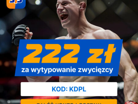 Bonus KDPL w STS: Zgarnij 660 PLN + Ekstra 222 PLN za zwycięzcę dowolnej walki na KSW 113!