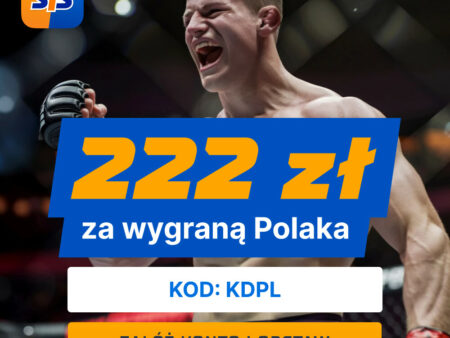 STS: Pakiet 660 PLN + 222 PLN na start! Kod KDPL na UFC 323 i walkę Błachowicza!