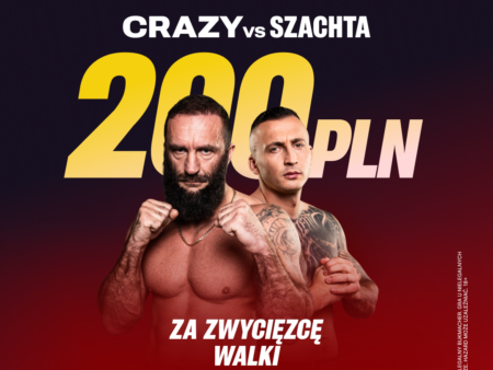 💰 AŻ 200 PLN za zwycięzcę walki Dawid „Crazy” Załęcki – Bartosz Szachta w Superbet!