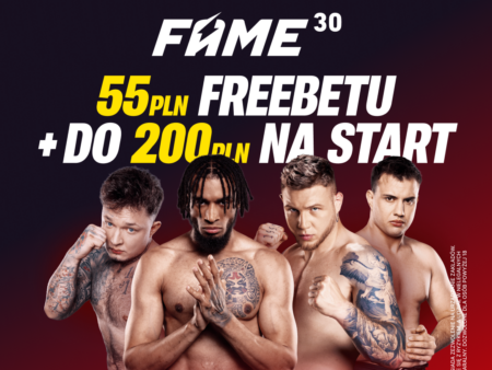 FAME 30: Typy i Kursy Bukmacherskie. Kod: KUPONYDARMOWEPL