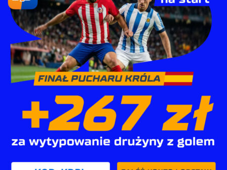 Zgarnij 267 PLN za gola w meczu Atletico – Real Sociedad i 660 PLN bonusu w STS!