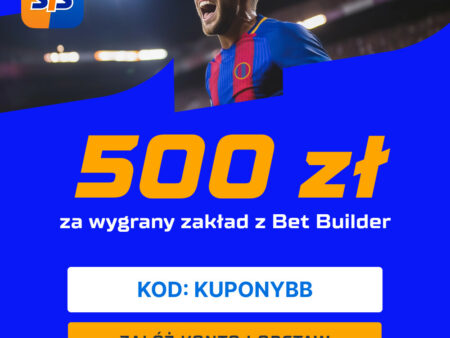 Hitowe El Clasico z bonusem 500 PLN w STS! Jak obstawić Bet Builder na Barcelona – Real z kodem KUPONYBB?